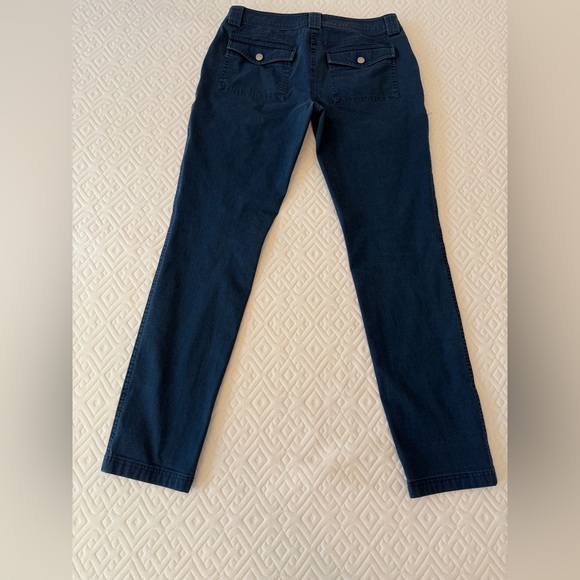 Anatomie Kate Skinny Cargo Pants Navy Size Small - Picture 3 of 8